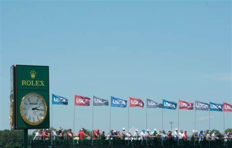 rolex us open|Rolex US Open golf tournament.